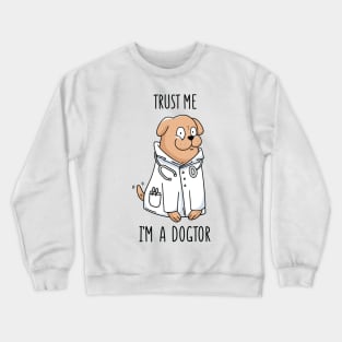 Doctor Dog Crewneck Sweatshirt